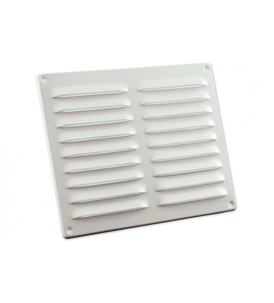 ALU SCHOEPENROOSTER 250X200MM WIT