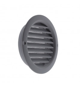 KUNSTSTOF SCHOEPENROOSTER ROND ø100MM GRIJS