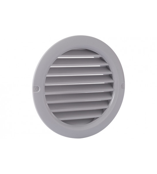 KUNSTSTOF SCHOEPENROOSTER ROND ø100MM GRIJS