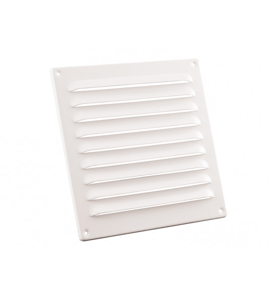 ALU SCHOEPENROOSTER 200X200MM WIT