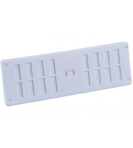 AFSLUITBAAR VENTILATIEROOSTER 250X80MM WIT