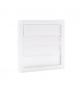 UNIVERSEEL LAMELLENROOSTER 4 LAMELLEN ø100-130MM WIT