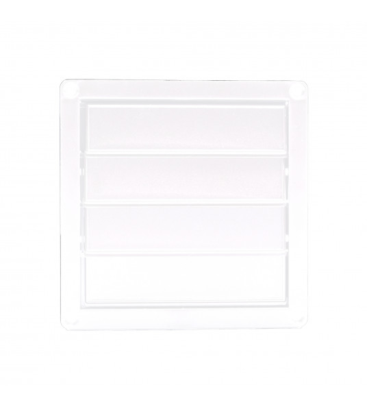 UNIVERSEEL LAMELLENROOSTER 4 LAMELLEN ø100-130MM WIT