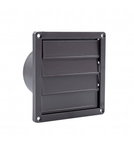 UNIVERSEEL LAMELLENROOSTER 4 LAMELLEN ø100-130MM BRUIN