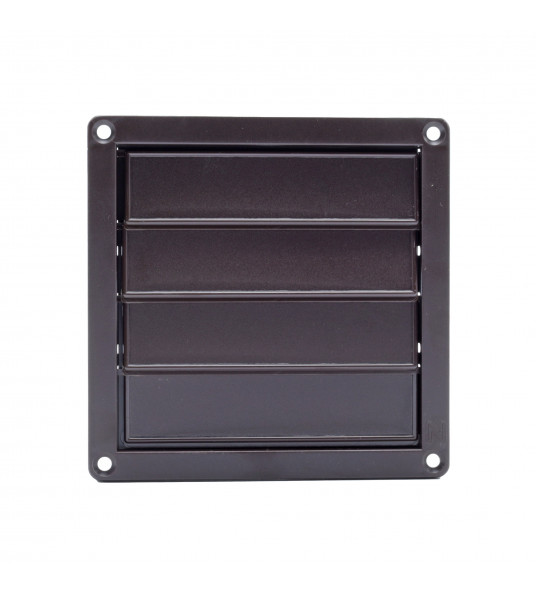 UNIVERSEEL LAMELLENROOSTER 4 LAMELLEN ø100-130MM BRUIN