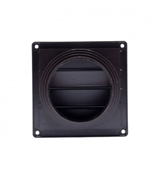 UNIVERSEEL LAMELLENROOSTER 4 LAMELLEN ø100-130MM BRUIN