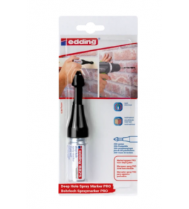 EDDING E-8875 DIEPE GATEN SPRAYMARKER PRO ZWART