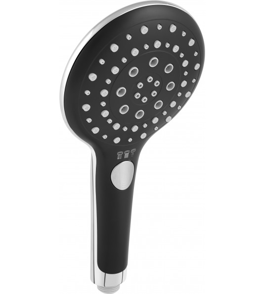 CORNAT HANDDOUCHE PECORIONO 3 STANDEN CHROOM/ZWART