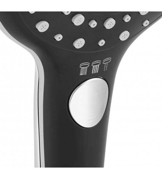 CORNAT HANDDOUCHE PECORIONO 3 STANDEN CHROOM/ZWART