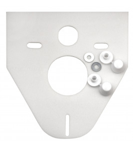 GELUIDSISOLATIESET WAND-WC WIT TBV INBOUWRESERVOIR