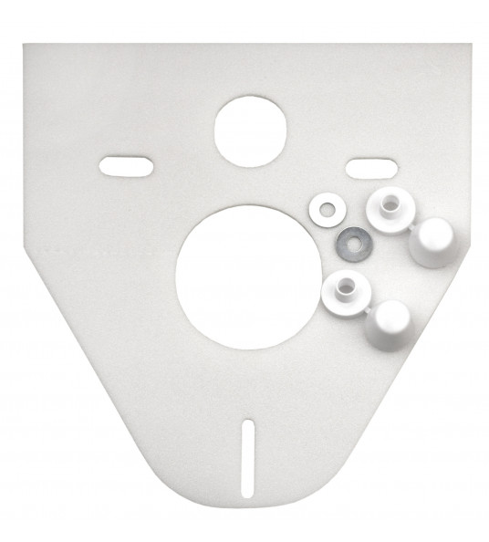 GELUIDSISOLATIESET WAND-WC WIT TBV INBOUWRESERVOIR