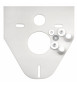 GELUIDSISOLATIESET WAND-WC WIT TBV INBOUWRESERVOIR