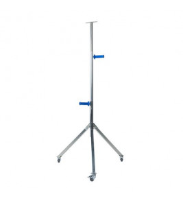 DRIEPOOT STATIEF 3-DLG + WIEL 50MM TBV WERKLAMP BOUWLAMP
