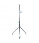 DRIEPOOT STATIEF 3-DLG + WIEL 50MM TBV WERKLAMP BOUWLAMP