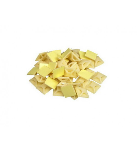 PLAKSTRIP TBV BUNDELBAND 20X20MM 20STUKS