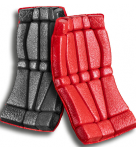 KNEETEK KNIESTUKKEN VOOR WERKBROEK ROOD/ZWART ERGOPAD