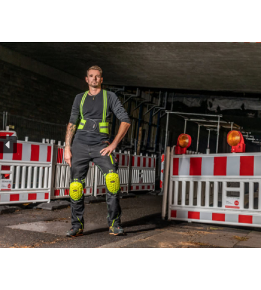 KNEETEK KNIESTUKKEN HIGH-VISIBILITY HIVIS