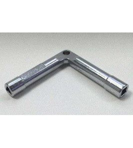 BOUWSLEUTEL 253C GEHOEKT 3 EN 4 KANT GAT 8MM