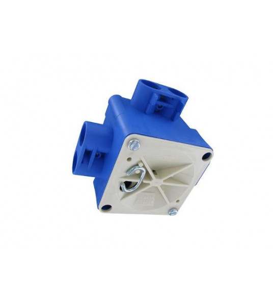 165A CENTRAALDOOS 8X5/8-16MM ONGELIJKE INVOER VIERKANT