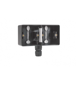 NIKO HYDRO OPBOUWDOOS 2V HORIZONTAAL 1 INGANG + WARTEL