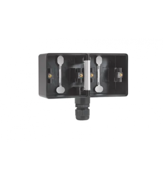 NIKO HYDRO OPBOUWDOOS 2V HORIZONTAAL 1 INGANG + WARTEL