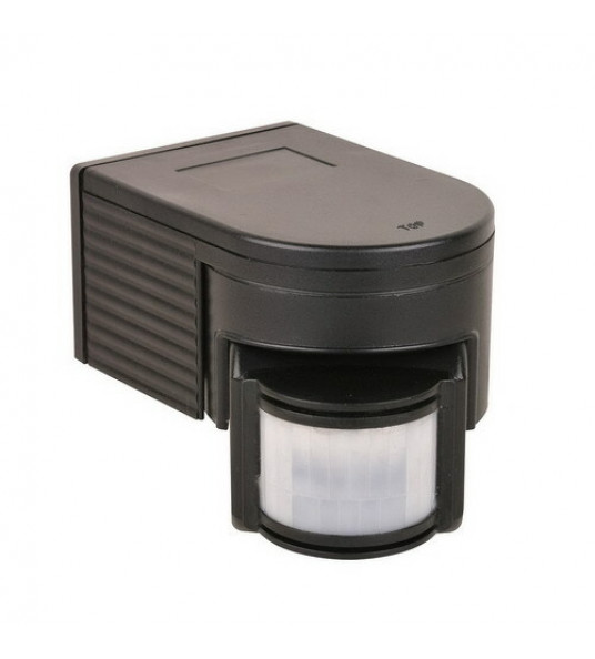 DETEQ GZ20 BEWEGINGSMELDER OUTDOOR 180&deg; ZWART TOT 300W (LED)