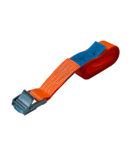 SPANBAND MET GESP - 25 MM X 2 METER - 125 DAN - ORANJE