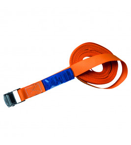SPANBAND MET GESP - 25 MM X 3 METER - 125 DAN - ORANJE