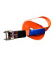 SPANBAND MET RATEL - 25 MM X 5 METER - 500 DAN - ORANJE
