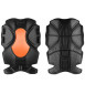 SNICKERS 9191 XTR KNIEBESCHERMERS TBV WERKBROEK ZWART/ORANJE (0405), ONE SIZE