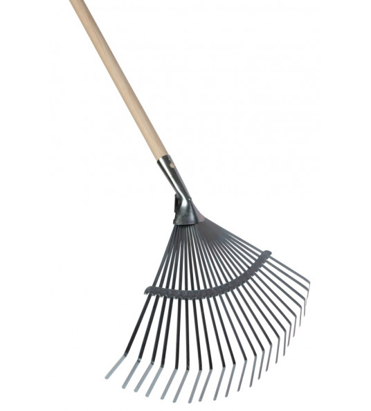 GAZONHARK - VERZINKT - PLATTE TANDEN - ESSENHOUTEN STEEL - 150 CM