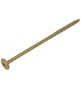 DYNAPLUS HOUTBOUWSCHROEF AR-BRONZE TK +SNIJPUNT TX-40 8.0X200/80 (50)