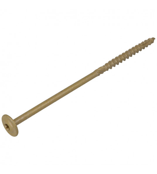 DYNAPLUS HOUTBOUWSCHROEF AR-BRONZE TK +SNIJPUNT TX-40 8.0X200/80 (50)