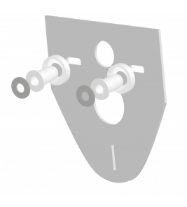 BONFIX WANDCLOSET ISOLATIE-SET COMPLEET