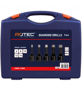 DIAMANTBOORKROONSET M14-OPNAME, 5-DLG, ø6-14