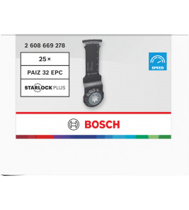 BOSCH STARLOCK PLUS PAIZ 32 EPC HCS, WOOD 32 X 50 (SCHOON HOUT)