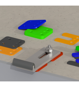 GB DRUKPLAAT ROOD KS 5 100X120 5MM DIK TOT 30.000 KG