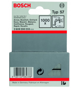 BOSCH NIETEN TYPE 57- 10.6X1.25X14MM (1000 STUKS)