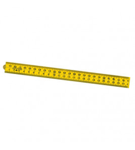 DUIMSTOK KST GEEL 4L SCHUIL 100CM/MM DUIMSTOK KST GEEL 4L SCHUIL 100CM/MM