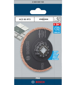 BOSCH PRO STARLOCK ACZ 85 RT3 CARBIDE VOEGEN/ABRASIEF 85MM