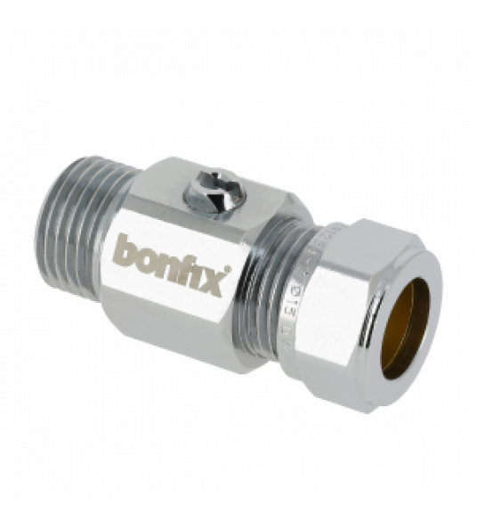 BONFIX KOGELSTOPKRAAN RECHT 3/8" BU.DR. X 15 1ST BONFIX KOGELSTOPKRAAN RECHT 3/8" BU.DR. X 15 1ST