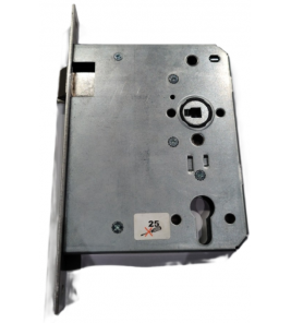 MAUER 8236 CILINDERSLOT DOORNMAAT 100 MM DIN LS VOORPLAAT 235X24MM