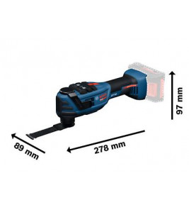BOSCH EXPERT EXOP18V-40 MULTITOOL SDS-MAXX ACCU MULTI CUTTER