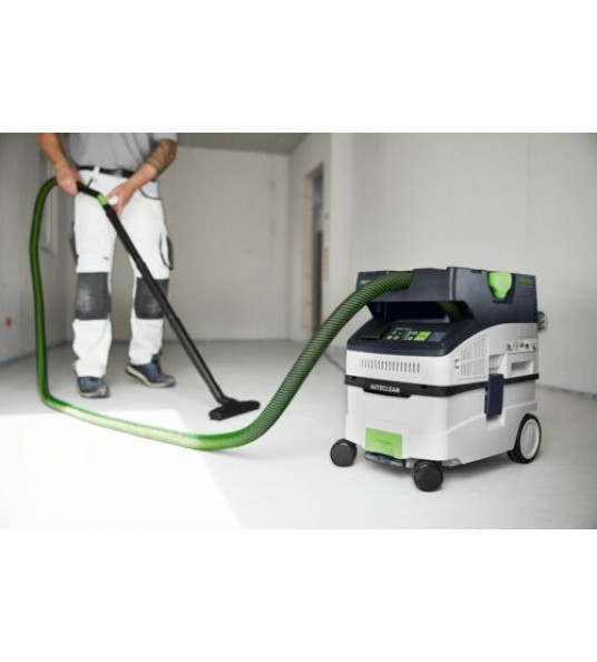 FESTOOL COMPACTE BOUWSTOFZUIGER CTM MIDI I AC MET KLOPFUNCTIE