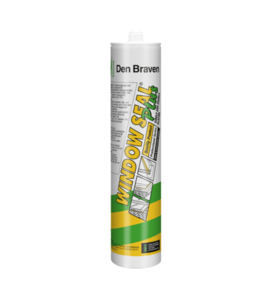 ZWALUW WINDOWSEAL PLUS 310ML WIT (BEGLAZINGSKIT)