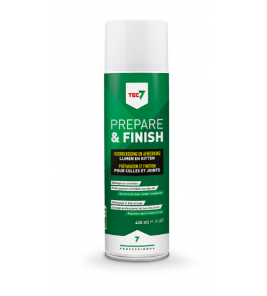 TEC7 PREPARE & FINISH ONTVETTEN EN AFSTRIJKEN 400ML