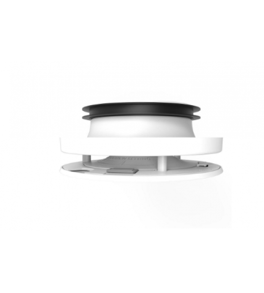 AAN- EN AFVOERVENTIEL RV 100 WIT