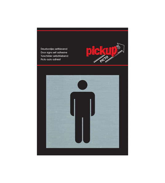 BORD ALULOOK HEREN 80X80 MM ZELFKLEVEND