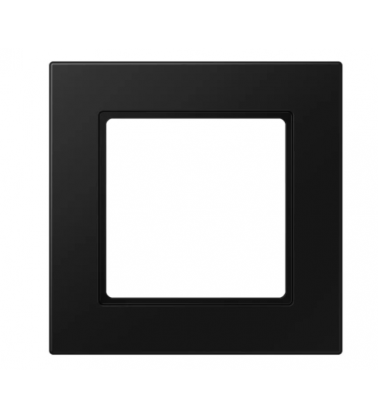 JUNG AFDEKRAAM 1-VOUDIG A550 GRAFIETZWART MAT