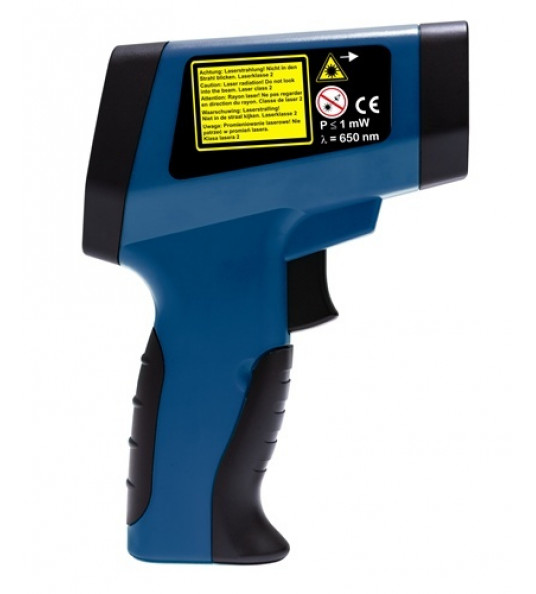 INFRAROODTHERMOMETER - 50 TOT CA. 750 &deg;C ±2 &deg;C TECWERK